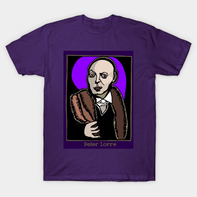 Peter Lorre T-Shirt by JSnipe